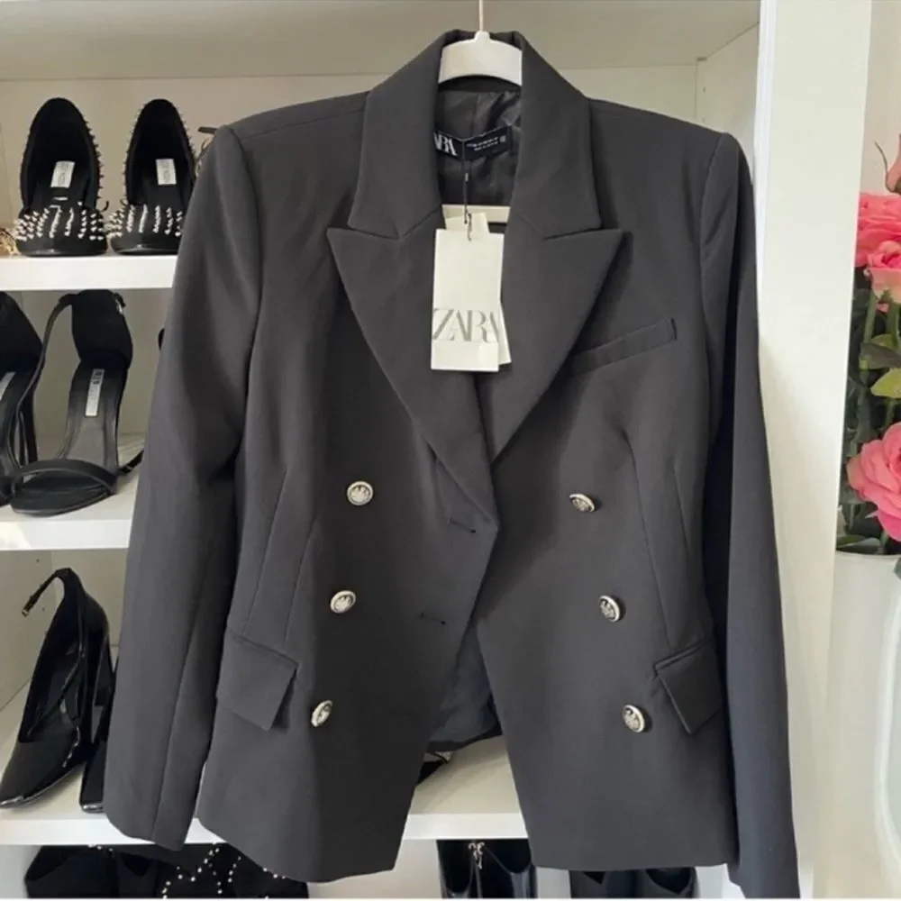 NWT TAILORED DOUBLE BREASTED BLAZER Size XS